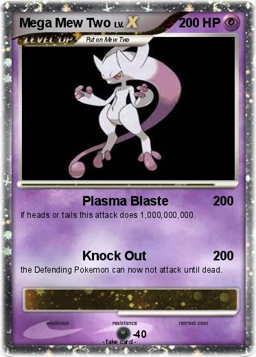 Pokemon Mega Mew Two