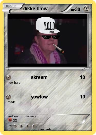 Pokemon dikke bmw