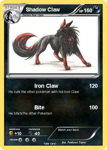 Pokemon Shadow Claw