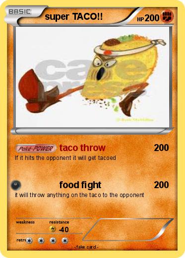 Pokemon super TACO!!