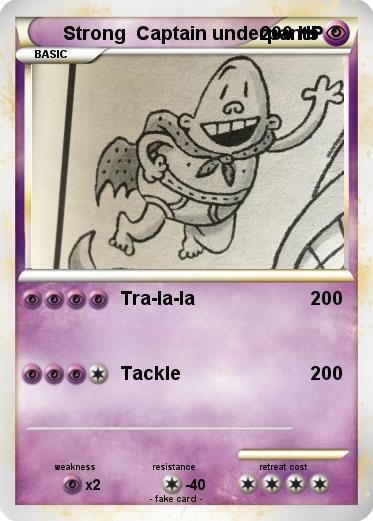 Pokemon Strong  Captain underpants
