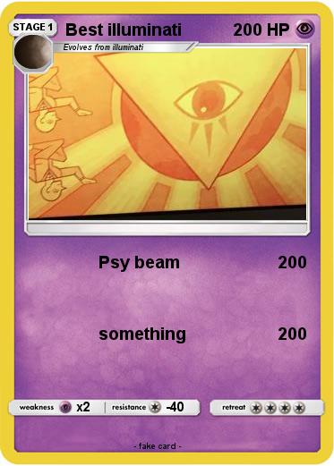 Pokemon Best illuminati
