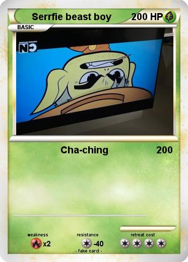 Pokemon Serrfie beast boy