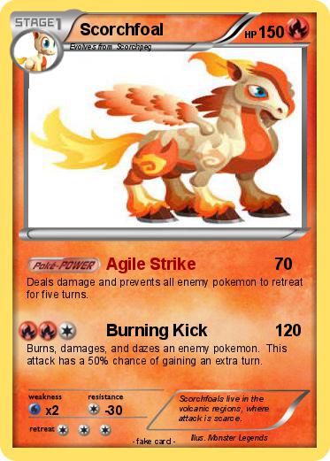 Pokemon Scorchfoal