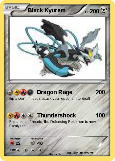 Pokemon Black Kyurem