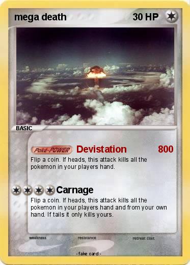 Pokemon mega death