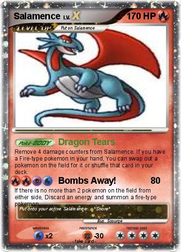 Pokemon Salamence