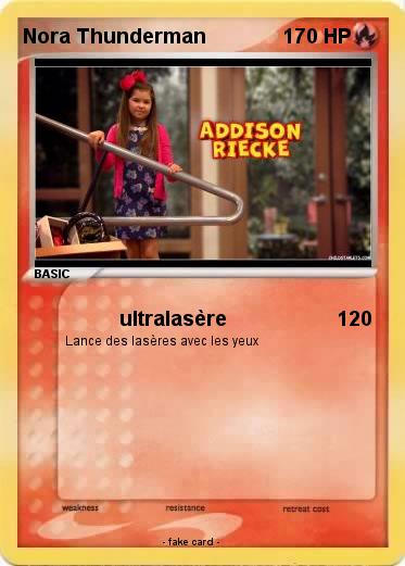 Pokemon Nora Thunderman