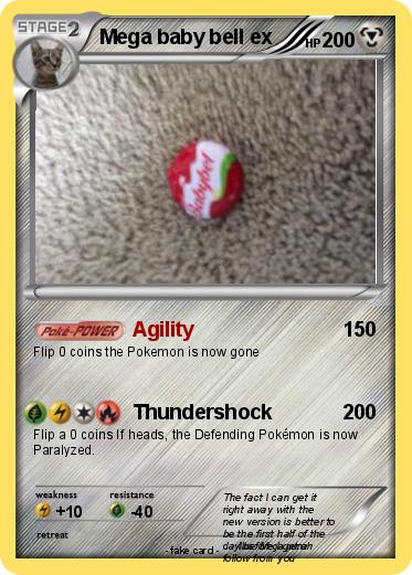 Pokemon Mega baby bell ex