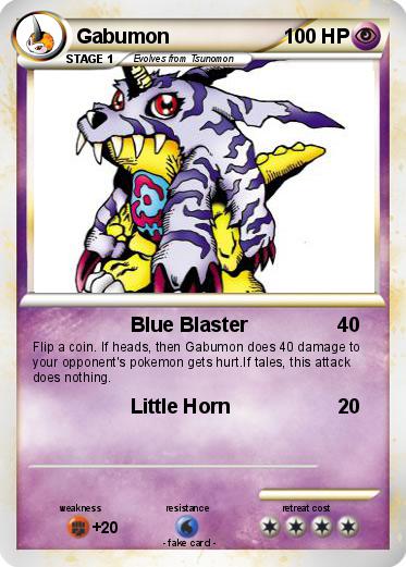 Pokemon Gabumon