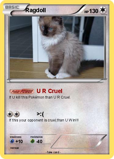 Pokemon Ragdoll