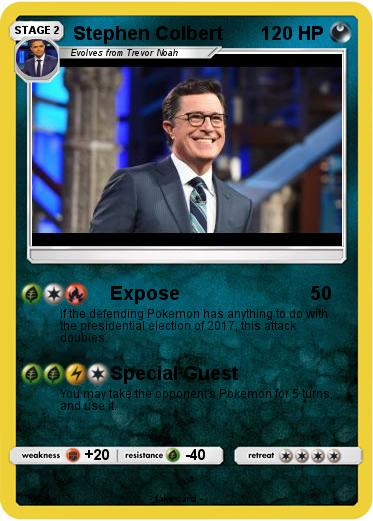 Pokemon Stephen Colbert