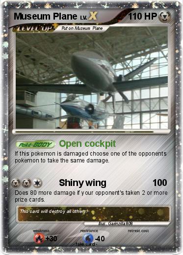 Pokemon Museum Plane