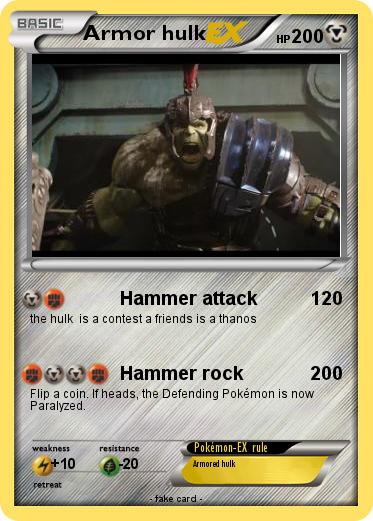 Pokemon Armor hulk