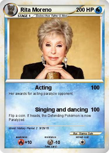 Pokemon Rita Moreno