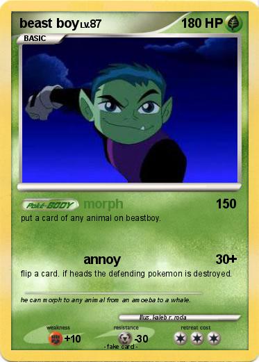 Pokemon beast boy