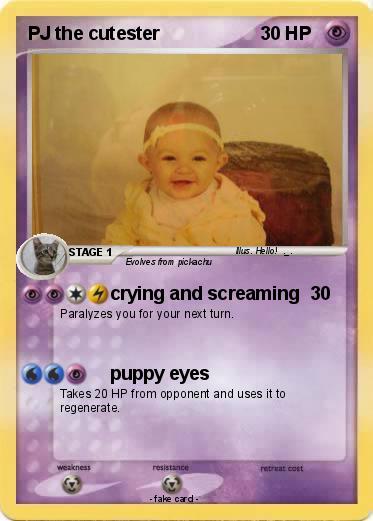 Pokemon PJ the cutester
