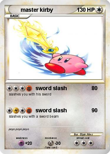 Pokemon master kirby
