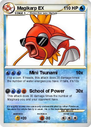 Pokemon Magikarp EX