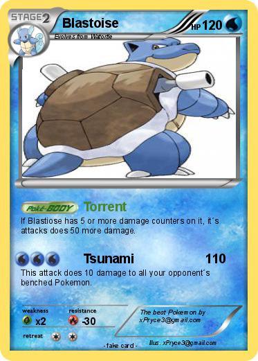 Pokemon Blastoise