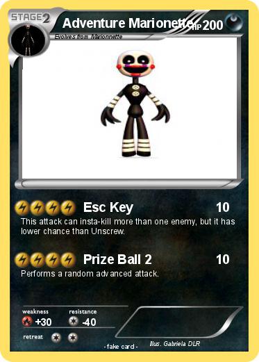 Pokemon Adventure Marionette