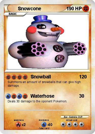 Pokemon Snowcone