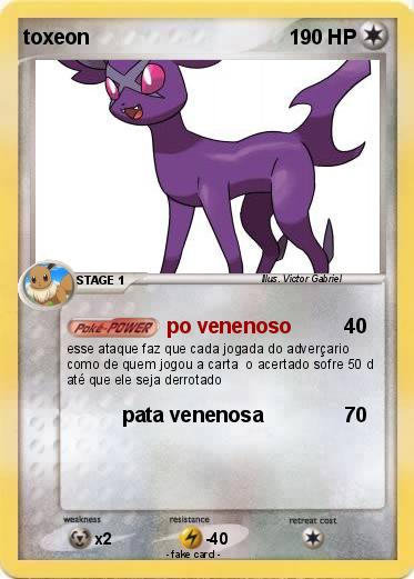 Pokemon toxeon