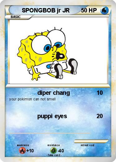 Pokemon SPONGBOB jr JR