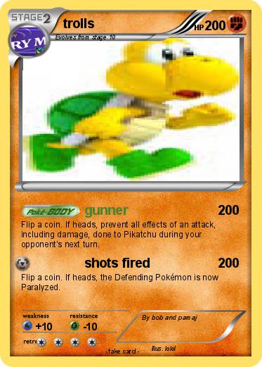 Pokemon trolls