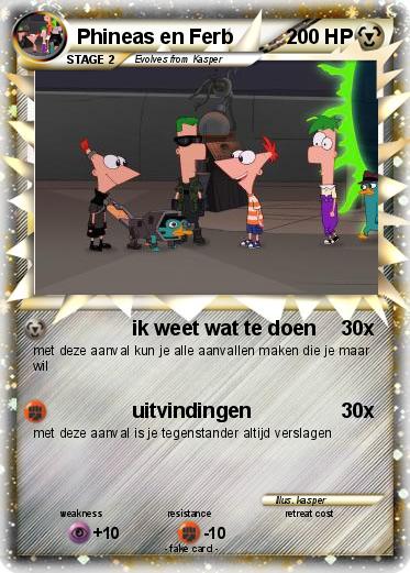 Pokemon Phineas en Ferb