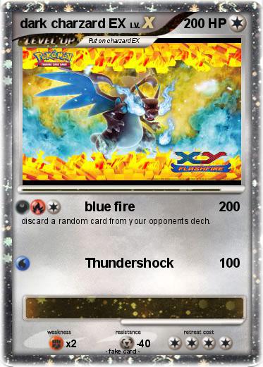 Pokemon dark charzard EX