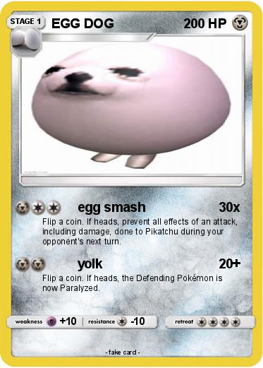 Pokemon EGG DOG