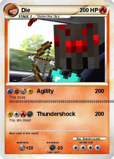 Pokemon Die