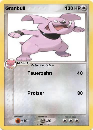 Pokemon Granbull