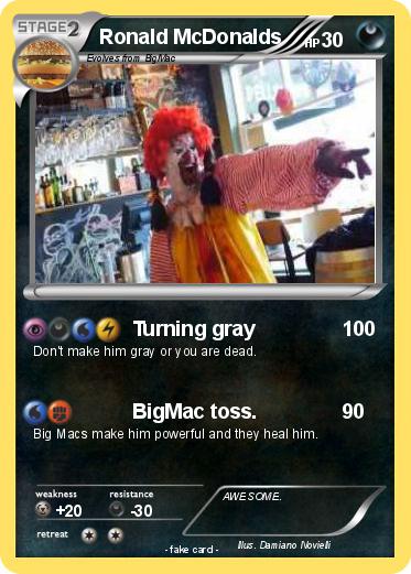 Pokemon Ronald McDonalds