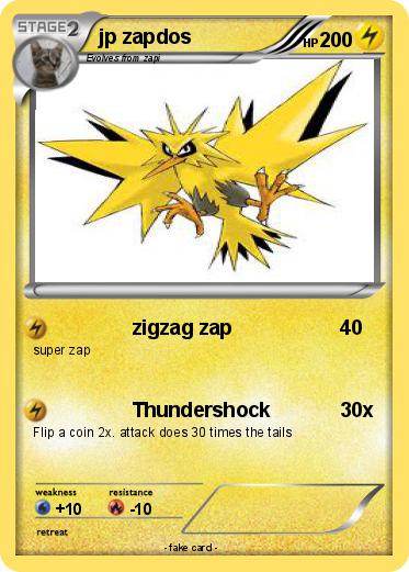 Pokemon jp zapdos