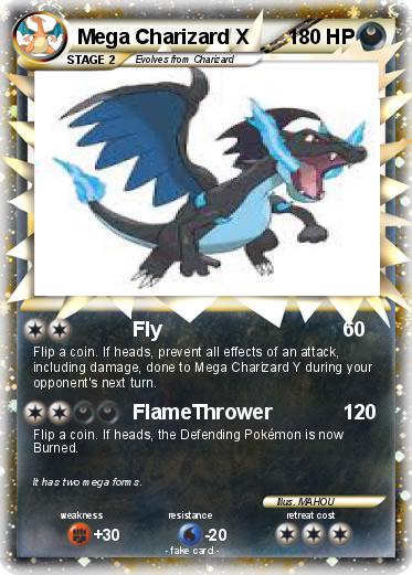 Pokemon Mega Charizard X