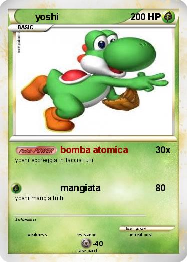Pokemon yoshi