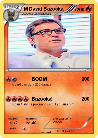 Pokemon M David Bazooka