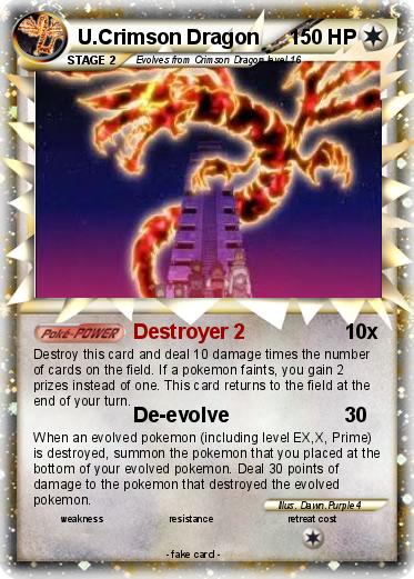 Pokemon U.Crimson Dragon