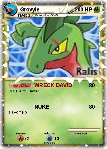 Pokemon Grovyle