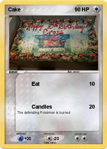 Pokemon Cake