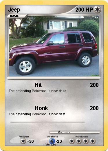 Pokemon Jeep