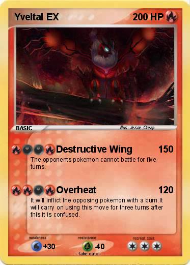 Pokemon Yveltal EX