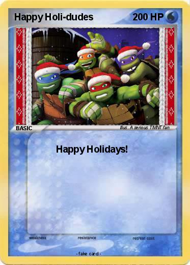 Pokemon Happy Holi-dudes