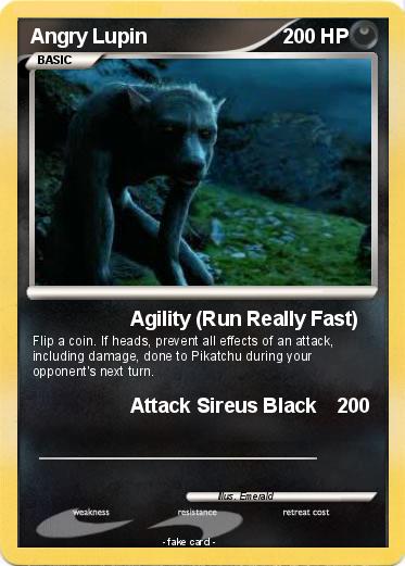 Pokemon Angry Lupin