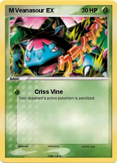 Pokemon M Veanasour EX