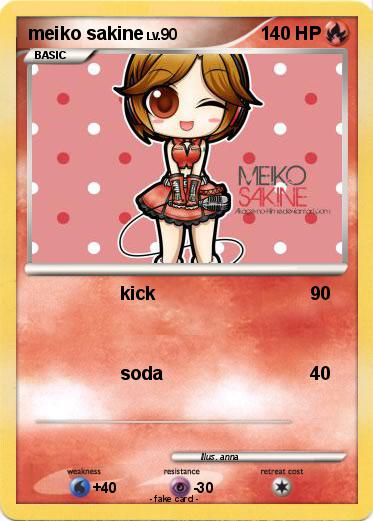 Pokemon meiko sakine