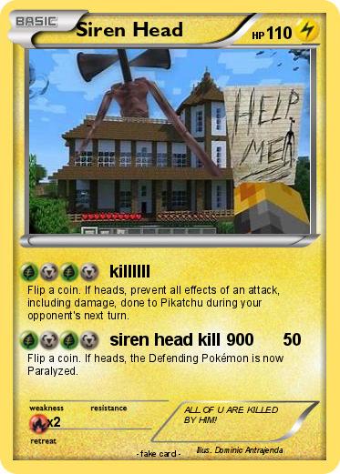 Pokemon Siren Head