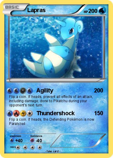 Pokemon Lapras